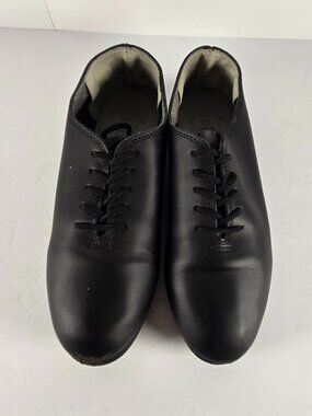 Dinkles Black Leather Performance Marching Band Shoes Women’s Size 7.5